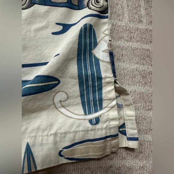 AFTCO Blue water shirt button Up XL men’s Beach Relaxed casual Vacation - Picture 6 of 7